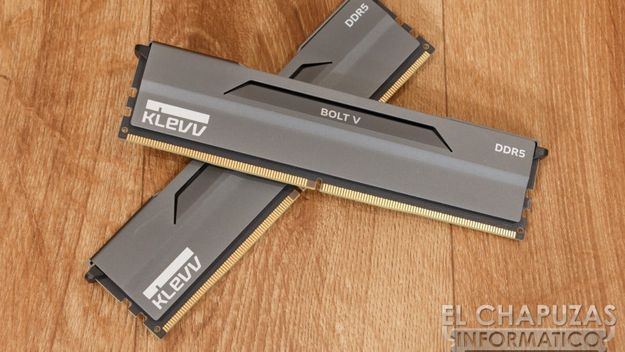 KLEVV BOLT V, memorias DDR5 de alto rendimiento con diseño elegante y minimalista