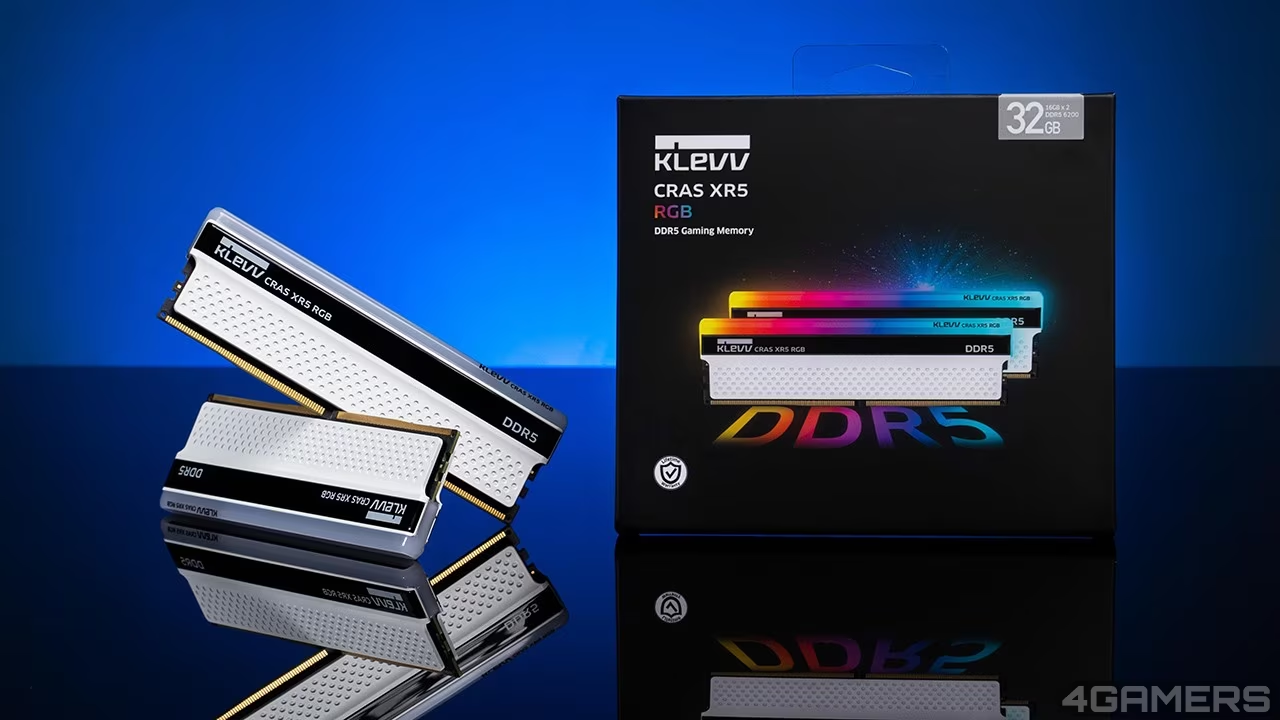 KLEVV CRAS XR5 RGB DDR5-6200 32GB kit記憶體-體驗極限效能的好夥伴