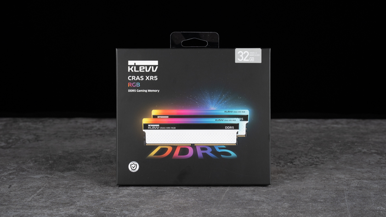 性能突破 98Gbps！KLEVV CRAS XR5 RGB DDR5 6200MT/s 16Gx2 記憶體開箱測試 / 絢麗奪目、極致性能