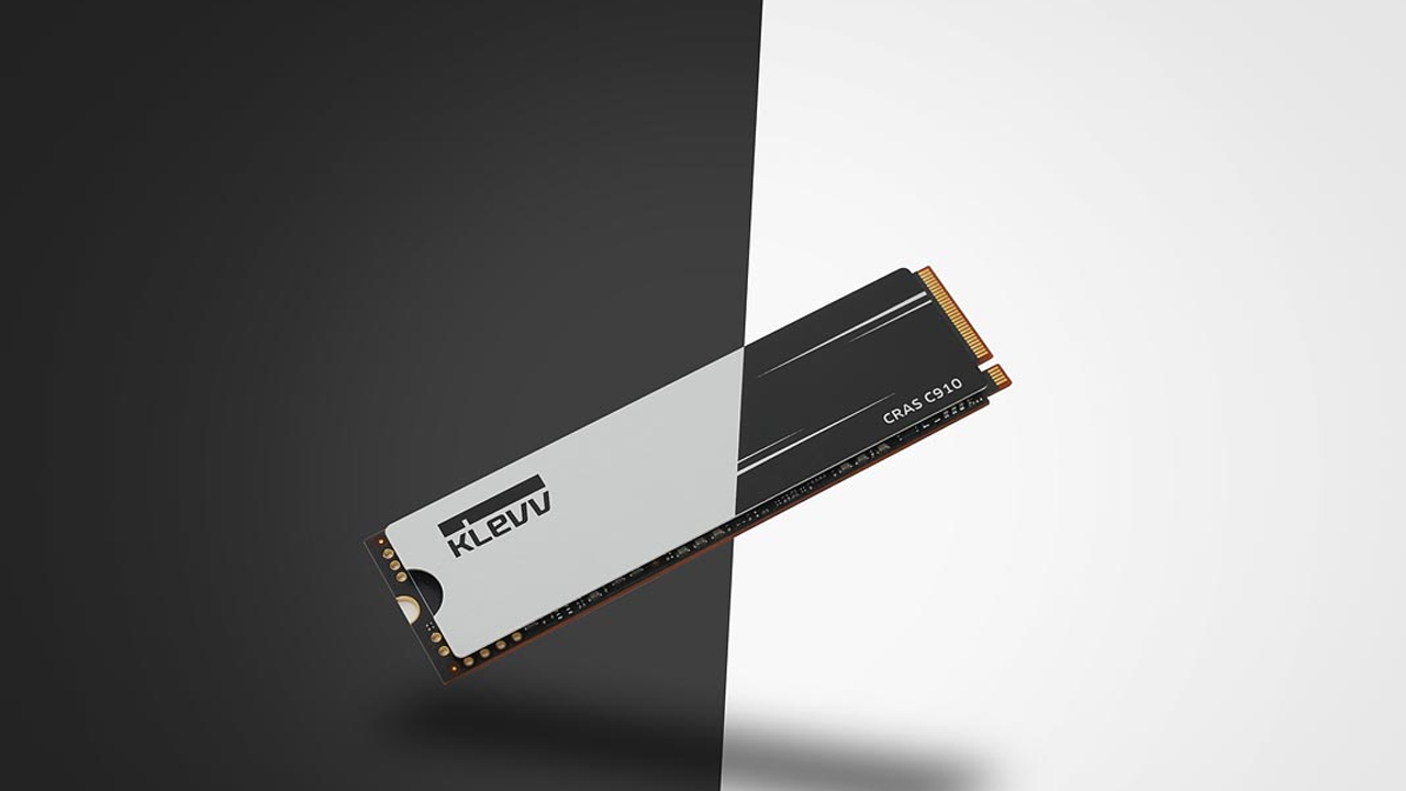 KLEVV CRAS C910 M.2 NVMe (1TB) KLEVV는 보급형 SSD 디자인도 잘하네