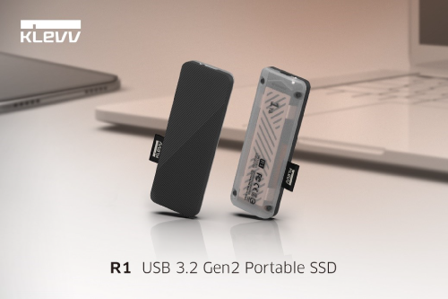 KLEVV R1 ポータブル SSD 発売