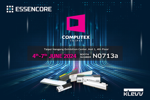 Essencore/KLEVV、Computex 2024 に参加